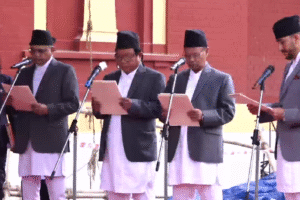 Four newly appointed ministers take oath of office and secrecy