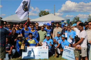 Harrisburg Gorkhas' hat-trick in Everest & Sathi Cup cricket title