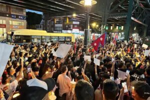 Government crackdown on youth protests in Kathmandu, protest rallies in various US cities, slogans raised against Oli