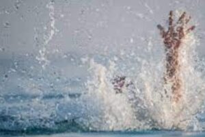 Death by drowning in the river