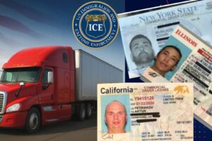 Truck driver arrested