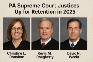 three Pennsylvania judges