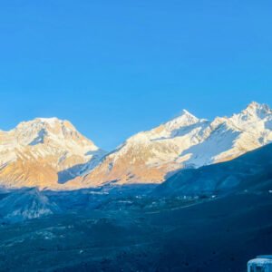 Khinga village in Mustang and Yakghwa Mountain in the background 3