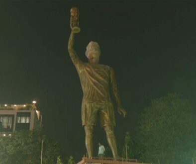 70-foot-tall statue of Lionel Messi ready in Kolkata