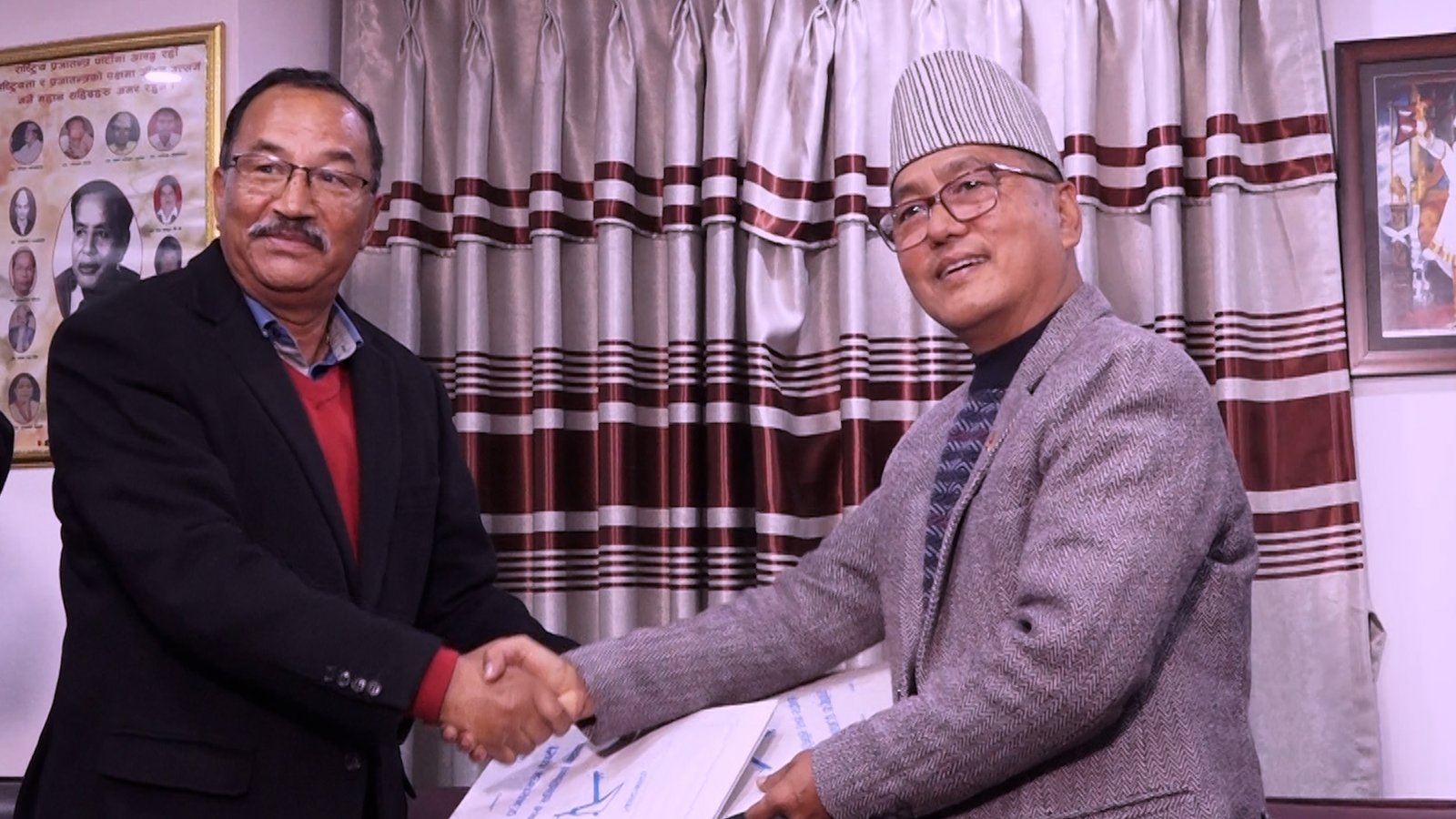 Kamal Thapa and Rajendra Lingdel