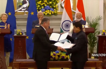 Historic trade deal signed between India and European Union