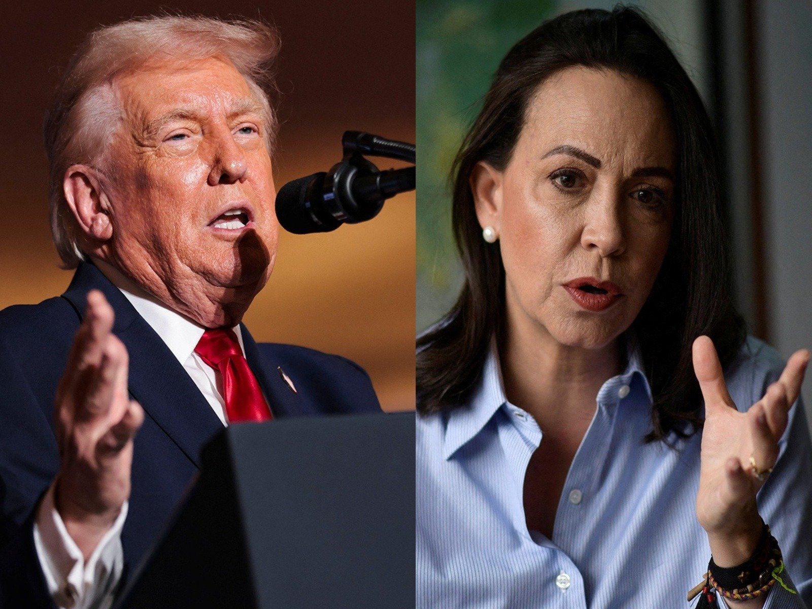 Venezuelan opposition leader Maria Corina Machado to visit Washington to meet Trump