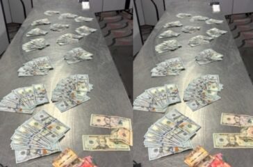 balen Undeclared cash seized at airport