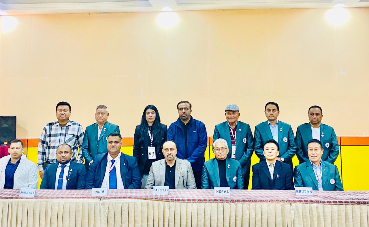 South asian taekwondo union meeting