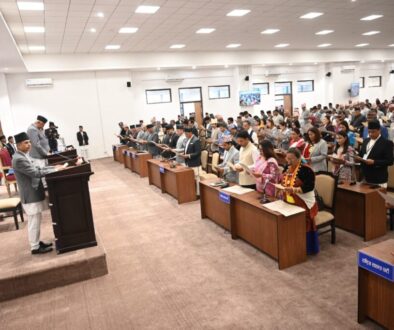 274 newly elected MPs took oath