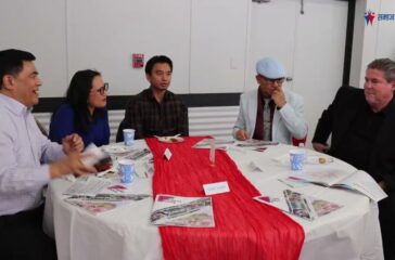 एआरयुद्वारा शुक्रवार साँझ अमेरिकाको पेन्सिल्भेनियाको ह्यारिसबर्गमा आयोजित गाला डिनरको भिडियो रिपोर्ट