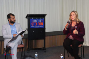 Janelle Stelson and binaya