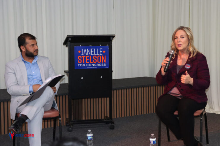 Janelle Stelson and binaya