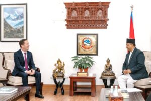 US Special Envoy in Kathmandu; Meets with Foreign Minister