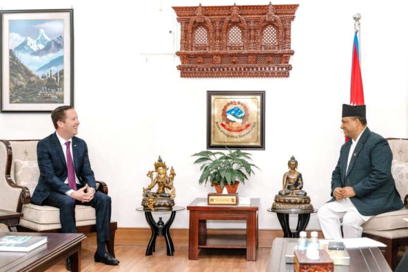 US Special Envoy in Kathmandu; Meets with Foreign Minister