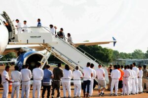 ICE Deportation Flight