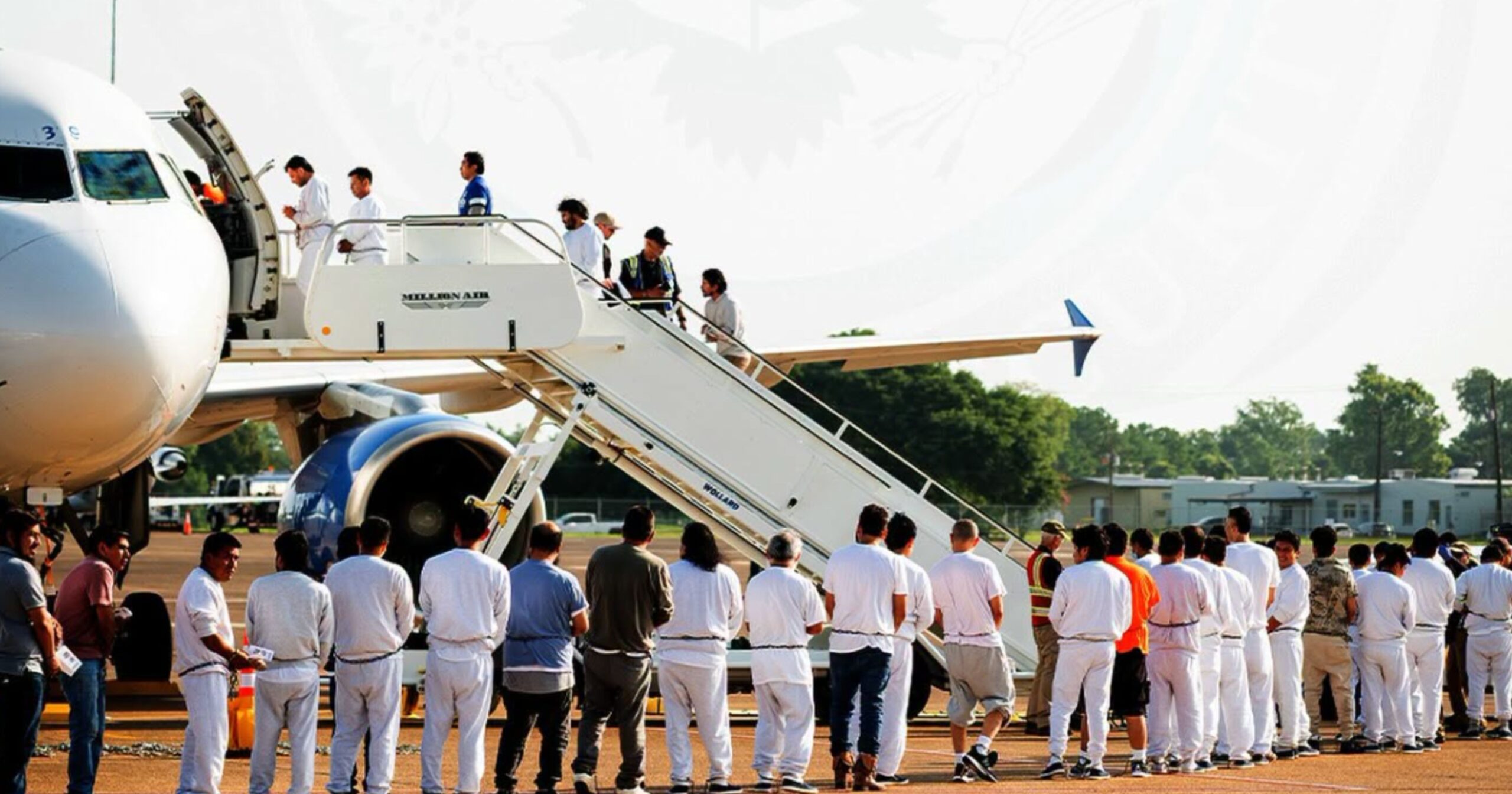 ICE Deportation Flight