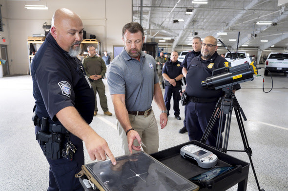 Secretary Mullin Meets with Local Law Enforcement