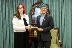 Chargé d’Affaires meeting with Speaker