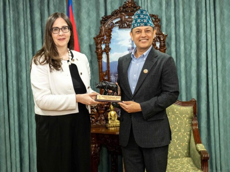 Chargé d’Affaires meeting with Speaker